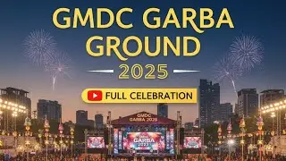 Ahemdabad Vlogs 01|| UNFORGETTABLE GARBA 2025! 🔥 GMDC Ground, Ahmedabad | Full Event