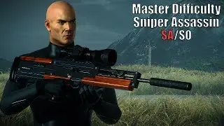 HITMAN 2 Master Difficulty Nightcall - Sniper Assassin From Distance (Silent Assassin Suit Only)