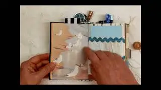 Handmade Journal Flip-through: The Lake Michigan Shoreline