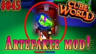 Cube World Videos Deutsch #045 Mod f&uuml;r Artefakte! Cubeworld German HD