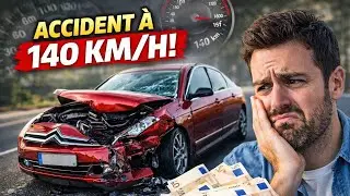 Accident à 140km.... je me suis endormi à 2h du matin..😭