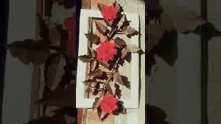 #shorts #viralshorts diy flower paper craft#🌺🌻🌹🌷