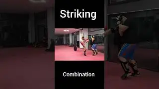 Advanced Striking Combination#shorts #striking #mma #kickboxing #kempo #tutorial #combo #mustwatch