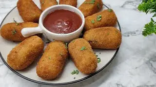 Rice Cutlet Recipe | Leftover Rice Cutlets | Leftover Rice Recipe | Crispy Cutlet Recipe