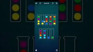 Ball Sort Puzzle - Color Sorting Games Level 23 Walkthrough Solution Android/iOS