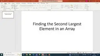 C# Coding Challenge: Finding the Second Max Element in an Array