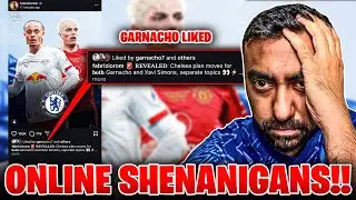 Garnacho LIKES Fabrizio Romano's Instagram Post!! | Online Shenanigans HERE WE GO!! | Chelsea News