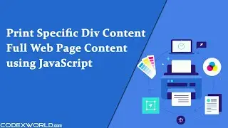 How to Print Page Area using JavaScript