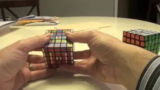 Rubik's 180:  5x5x5 Supercube Part 2:  Edge Reduction and Final Solve
