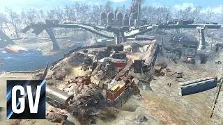 Скрытые сокровища Fallout 4 - Авторазборка в Хаб-Сити