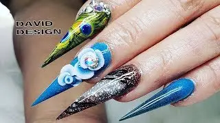 NEW NAIL ART 2019 / NAIL TECHNICIAN DAVID / THE BEST M&Oacute;NG NHỌN /591