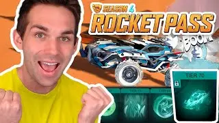 THE *NEW* ROCKET PASS SEASON 4 ALL ITEM SHOWCASE 2021 (Rocket League Season 4)