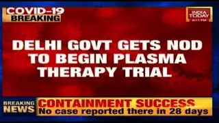 Delhi Government Gets Centre's Approval For Plasma Therapay Trial