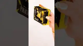 Pikachu 3D Laser Cut Hand Assembled Pokemon Paper Theater! #pokemon #pokemontcg