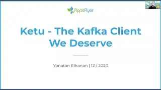 Ketu - The Kafka Client We Deserve - Yonatan Elhanan - re:Clojure 2020