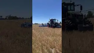 Field Demo Of LEMKEN's Rubin 10/700 KUA Cultivator || Made By LEMKEN Germany || #shorts