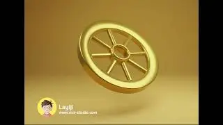 Create Wheel in Blender : Quick model
