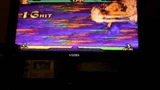 Marvel Super Heroes vs Street Fighter EX: Ken Basic HC Combo