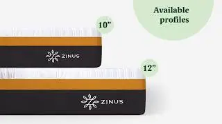 Zinus | Cooling Copper ADAPTIVE&reg; Pocket Spring Hybrid Mattress