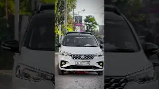 Ertiga 2025 roof carrier installed