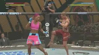 EA SPORTS UFC 5, cris cyborg vs valentina shevchenko PS5