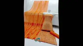 Bamber Chiffon🍁Heavey Sequence  Embroidered Shirt Bamber 🍁Chiffon Dupatta With Grip Trouser 3pc🍁
