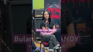 Bulan merupakan Drummer kumpulan CANDY