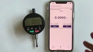 VRS Wireless Indicator with &ldquo;Electronic Dial Indicator&rdquo; App