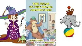 The Bear in the Chair Coloring Book Promo