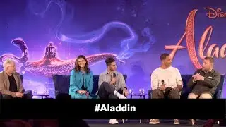 Press Conference: Naomi Scott, Mena Massoud, Will Smith, Guy Ritchie | Aladdin (The Fan Carpet)
