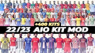 22/23 Kits AIO V10 Mod For FIFA 22 | ( +400 New Kits ) TU17