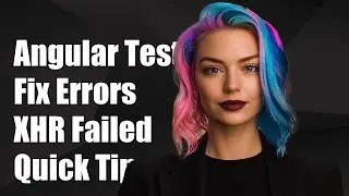 Angular Test Fails: Fix 'Failed to execute send on XMLHttpRequest' Error