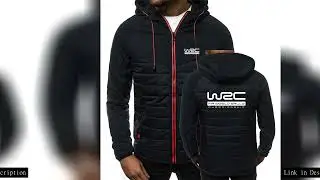 World Rally Championship WRC Printed Spring Autumn Mens Hoodies Classic Fashion Long Sleeve Solid Co