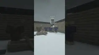 advent minecraft building - december 18th !