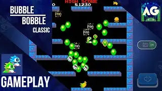 BUBBLE BOBBLE classic Gameplay  #1