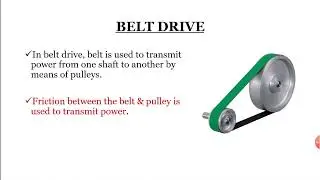 Part 4 - Power Transmission - Belt Drive | Kerala Water Authority | Tracer