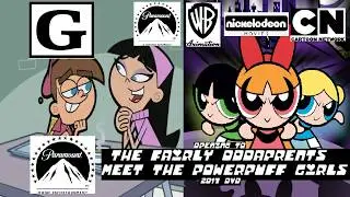Opening to The Fairly OddParents Meet The Powerpuff Girls 2017 DVD