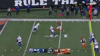 Drew Sample touchdown for the #Bengals vs #Bills
