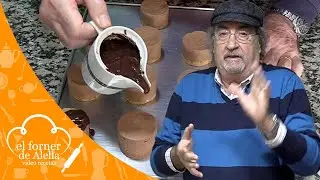 Pastelitos de mousse de chocolate
