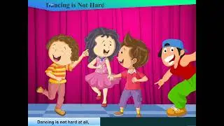 Dancing is Not Hard | Kidopia Series | Rhymes & stories Part A