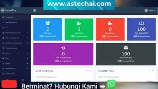 ICO Crypto | WEB Invest | Jasa Pembuatan Website Investasi Terbaik | Astech Ai