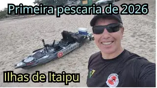 Primeira pescaria do ano, ilhas de Itaipu/ First fishing trip of the year, Itaipu islands