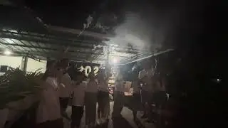 The traditional Roman Candle with the whole fam to welcome the New Year 2026