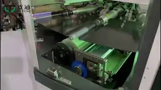 SUV-618 Full Servo Six Color Scheel Wheel with Hot Stamping and Varnishing System