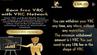 1 VRC Token Free Unlimited Account Banane ka Tarika Make Money Online