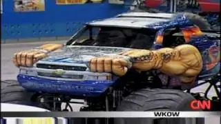 Freak monster truck accidents