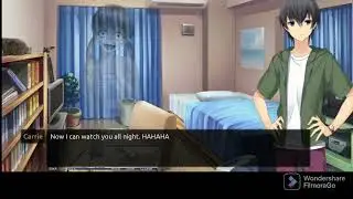 student transfer carrie route #5(bodyswap and possinese scenario)Gameplay #69