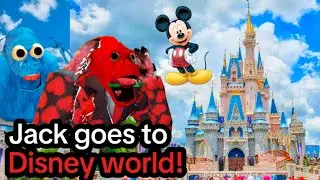 Jack Goes To DISNEY WORLD! In Animal Company 