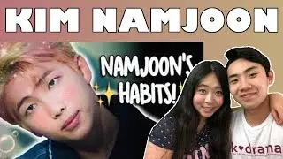 Couple Reacts To: BTS Kim Namjoon's Habits Reaction