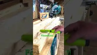 Finding nails and screws in reclaimed timbers | save those tools #woodwork #woodworker #woodworking